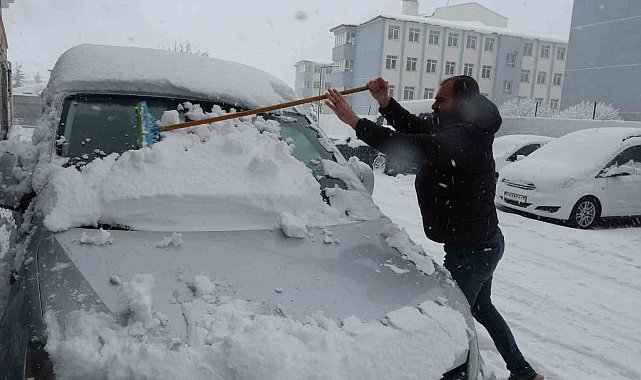 Bitlis'te kar mesaisi