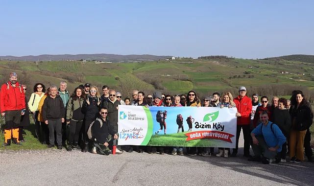 Bizim Köy Doğa Yürüyüşü bu ay Nebihoca'da gerçekleştirildi