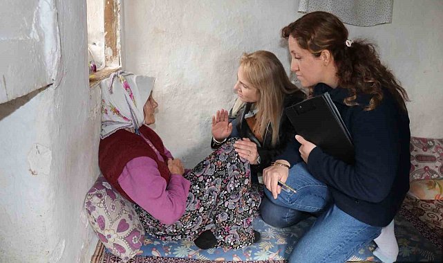 Bozdoğan Belediyesi, hasta ve bakıma muhtaç vatandaşları yalnız bırakmıyor