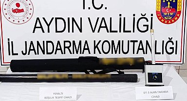 Bozdoğan'da kaçak define arayışı yapan şahıslar suçüstü yakalandı