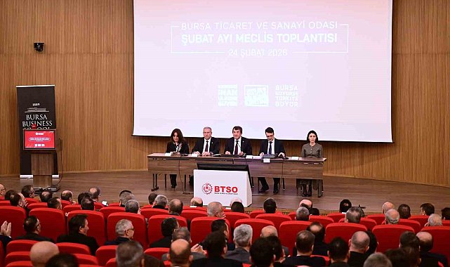 BTSO meclisi Bursa Business School'da toplandı