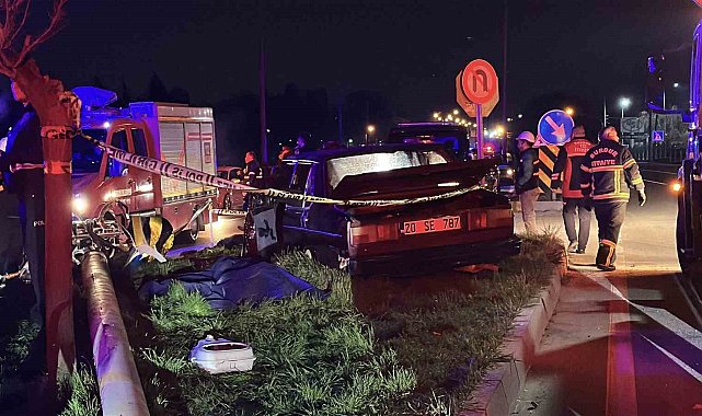 Burdur'da feci kaza: 6 ay önce evlenen genç çifti ölüm ayırdı