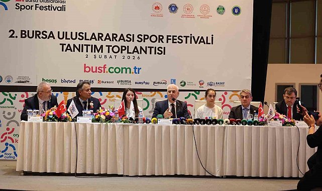 Bursa 2. Uluslararası Spor Festivali'ne hazır