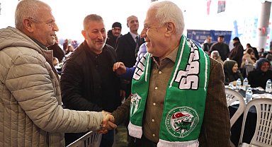 Bursa 'bereket sofrası'nı Gürsu'da kurdu