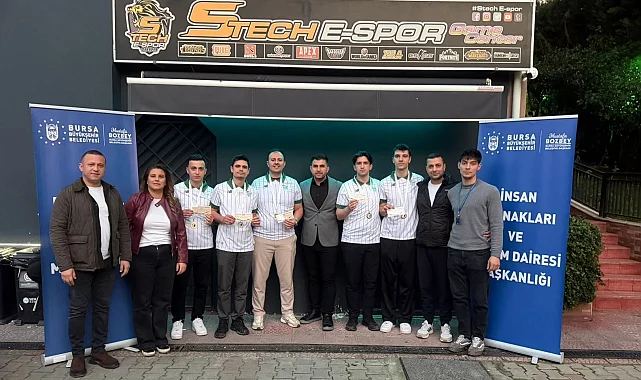 Bursa Büyükşehir personeline 'e-spor' turnuvası