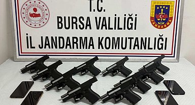 Bursa Gemlik'te ruhsatsız silah operasyonu: 4 tutuklama