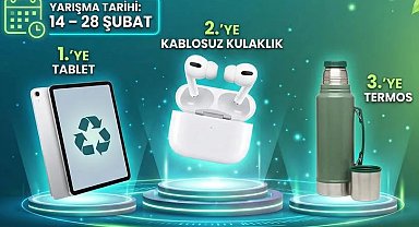 Bursa İnegöl'de elektronik atık yarışmasında son 4 gün