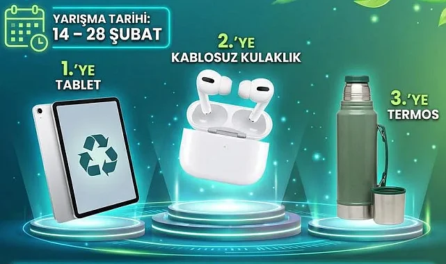 Bursa İnegöl'de elektronik atık yarışmasında son 4 gün