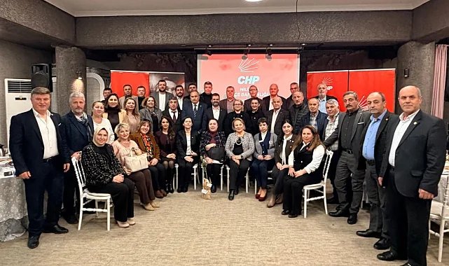 Bursa Nilüfer'de CHP muhtarlarla buluştu