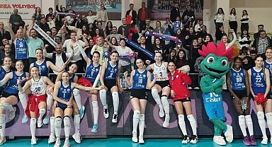 Bursa Nilüfer'in sultanları zorlu maçı kazandı