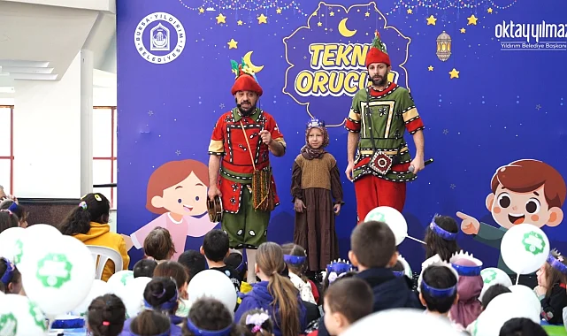 Bursa Yıldırım'da minikler için iftar vakti