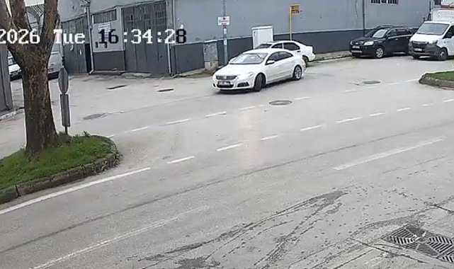 Bursa'da motosiklet sürücüsü ölümden böyle döndü