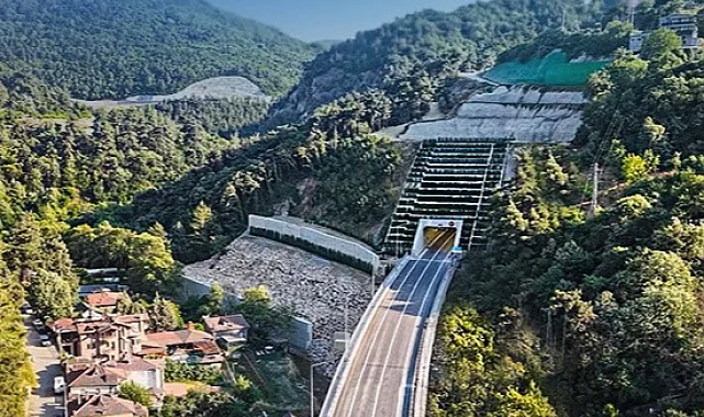 Bursa'nın ulaşımına Doğancı Tüneli nefes oldu