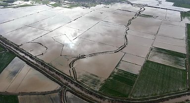 Büyük Menderes'te su seviyesi en yüksek seviyeye ulaştı