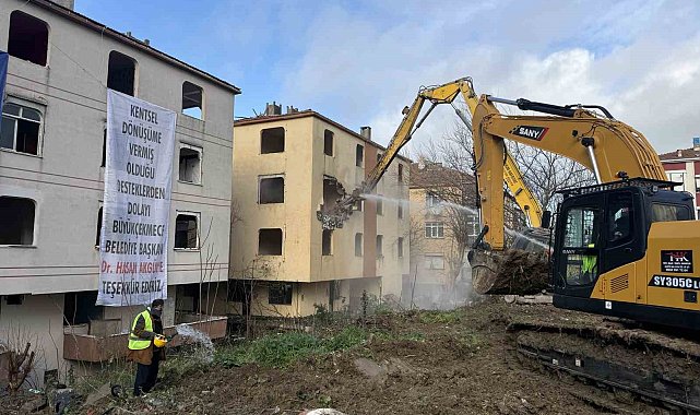 Büyükçekmece'de depremde yıkılma riski yüksek 2 binada kentsel dönüşüm