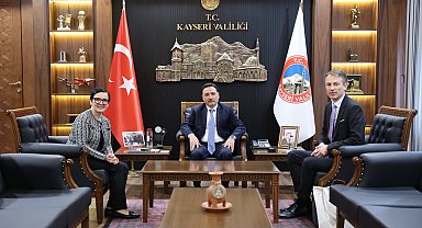 Büyükelçi Gabriele Juen'den Vali Çiçek'e ziyaret