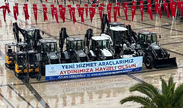 Büyükşehir Belediyesi'nin araç filosu 51 milyon liralık yatırım ile güçlendi