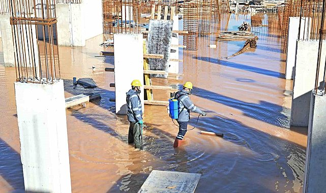 Büyükşehir'den haşere ve vektörlere karşı kış mücadelesi