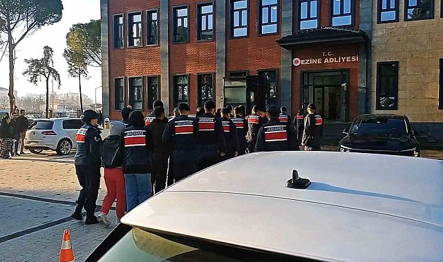 Çanakkale'de jandarmadan uyuşturucu operasyonuna 8 tutuklama