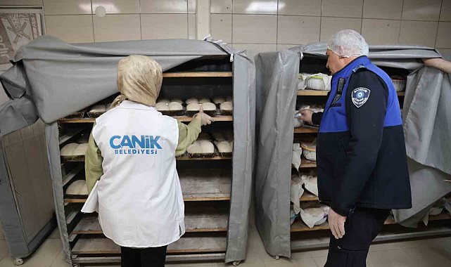 Canik'te fırınlara Ramazan denetimi