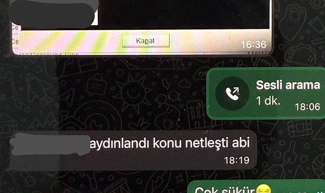 Casperlar soruşturmasında sıcak gelişme: WhatsApp yazışmaları ortaya çıktı