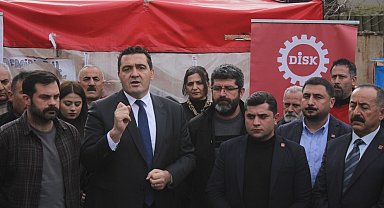 CHP'li Karasu'dan Sivas'ta işçi direnişlerine destek