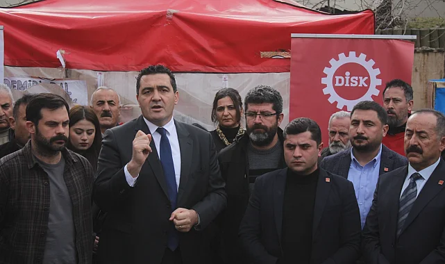 CHP'li Karasu'dan Sivas'ta işçi direnişlerine destek