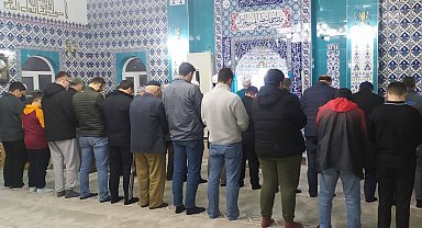 Çine'de cemaat Ramazan öncesi sabah namazında buluştu