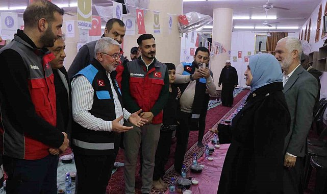 Çorum Belediyesi Suriye'de gönül sofrası kurdu