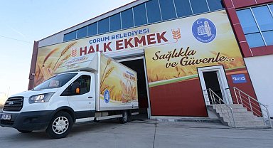 Çorum'da Halk Ekmek'ten uygun fiyatlı ramazan pidesi