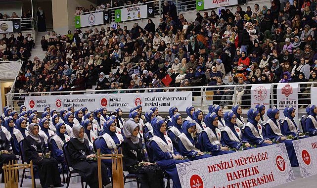 Denizli'de 168 öğrenci hafızlık icazeti aldı