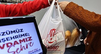 Denizli'de Kent Market'ten 2025'te 155 bin kişi alışveriş yaptı