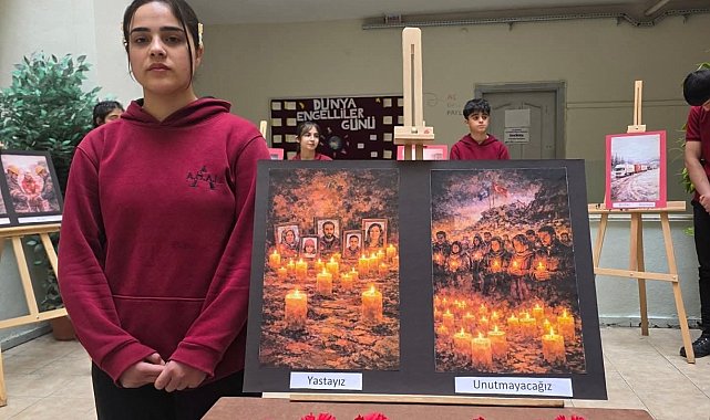 Deprem şehitleri Özalp'ta anıldı