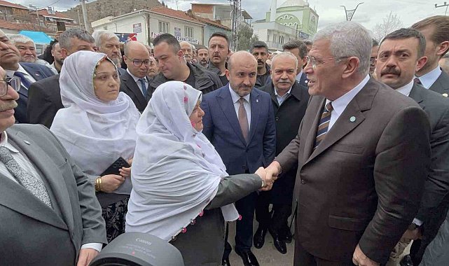 Dervişoğlu, İYİ Parti kurucusu Korkmaz'ın başörtüsü için hakaret ettiği Mihalgazi Belediye Başkanı'nı ziyaret etti