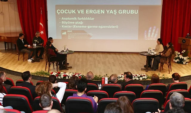 DEÜ Bilim Kafe Sohbetleri'nde sporun dozu ve sınırları konuşuldu