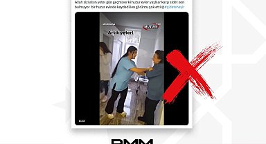 DMM'den huzurevi görüntüleri uyarısı