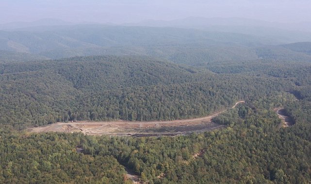 Düzce'nin ilk yapay gölü tamamlanıyor