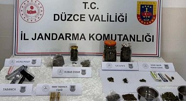 Düzce'de uyuşturucu operasyonu: 2 gözaltı