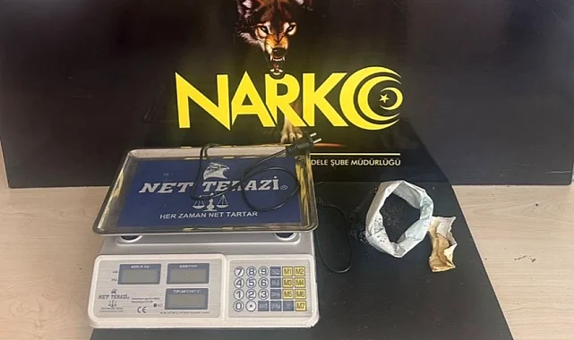 Düzce'de uyuşturucu operasyonunda 1 şüpheli yakalandı