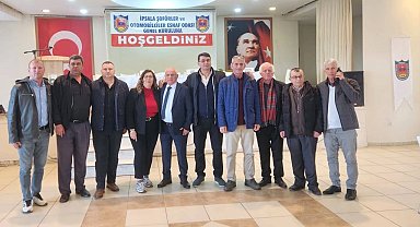 Edirne İpsala Şoförler Odası'nda Kutlubay güven tazeledi
