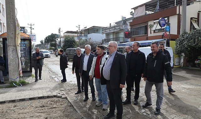 Edremit'te hizmet seferberliği