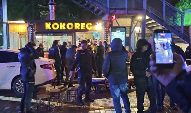 Edremit'te kokoreç dükkanına silahlı saldırı: 2'si ağır 3 yaralı