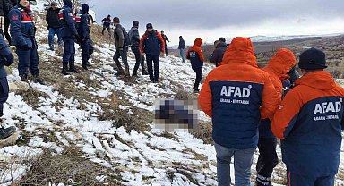 Elazığ'da kayıp yaşlı adamın cesedi bulundu