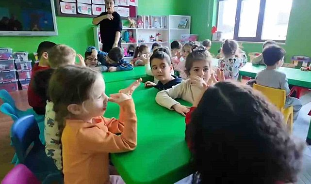 Emniyet personeli çocuklarına yönelik ana sınıfı açıldı
