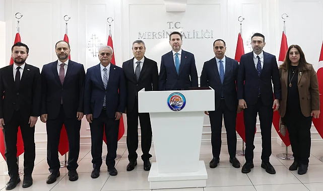 Enerjide yeni sayfa... Bakan Bayraktar Mersin'de