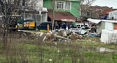 Erikli Sahili'nde yıkım çalışmaları başladı