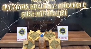 Erzurum'da uyuşturucu operasyonu: 9 kilo madde ele geçirildi