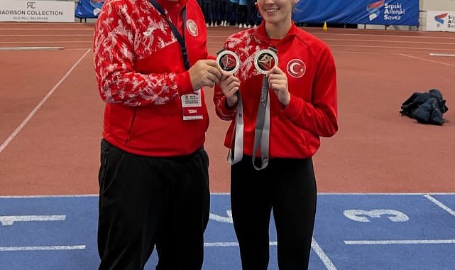 Eskişehirli atletizm sporcusundan Balkan'da altın madalya