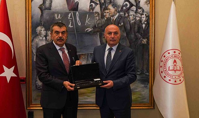 ETSO heyetinden Bakan Yusuf Tekin'e ziyaret: Erzurum'a yeni mesleki ve teknik lise müjdesi