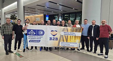 ETSO'nun Güney Afrika temasları başladı: İnşaat ve yapı sektörü Johannesburg'da